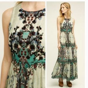 Anthropologie Bhanuni Madeira Maxi Dress Beaded 2